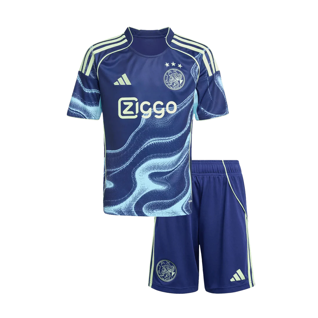 Ajax Kid's Away Kit - Jersey+Shorts 2025/26