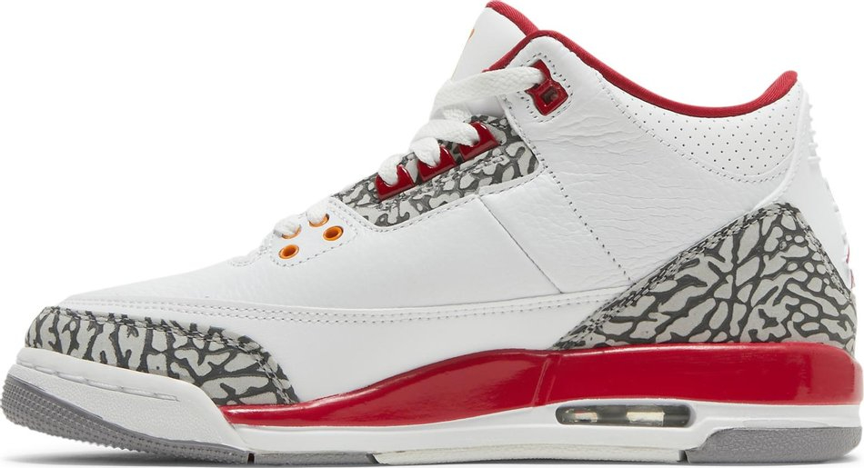 Air Jordan 3 Retro GS 'Cardinal Red' 398614-126
