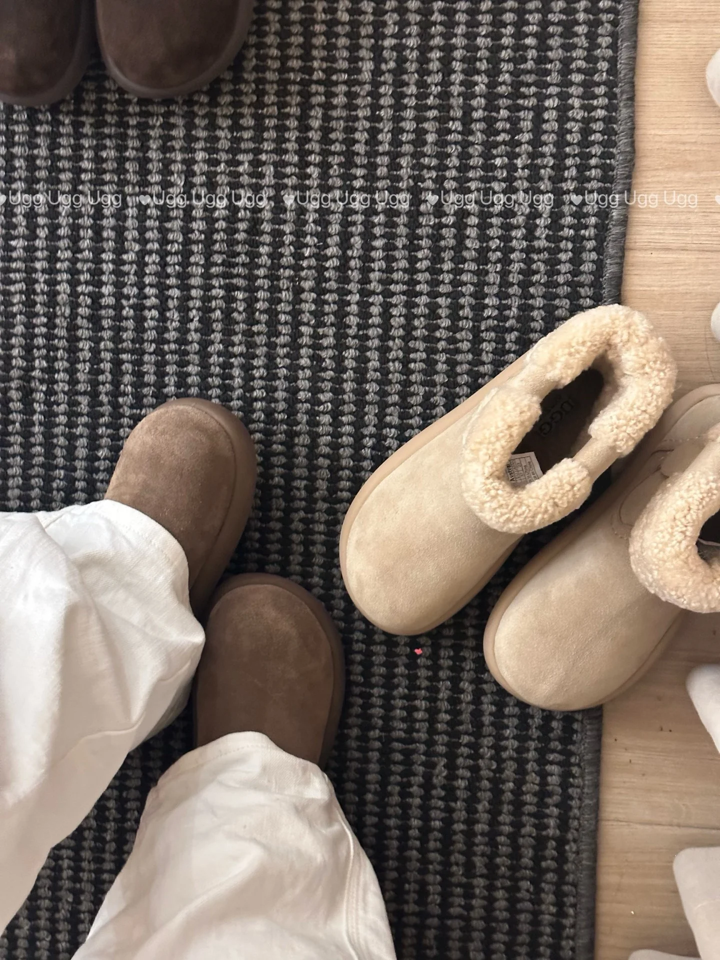 Guc New Curly Teddy Potato Boots