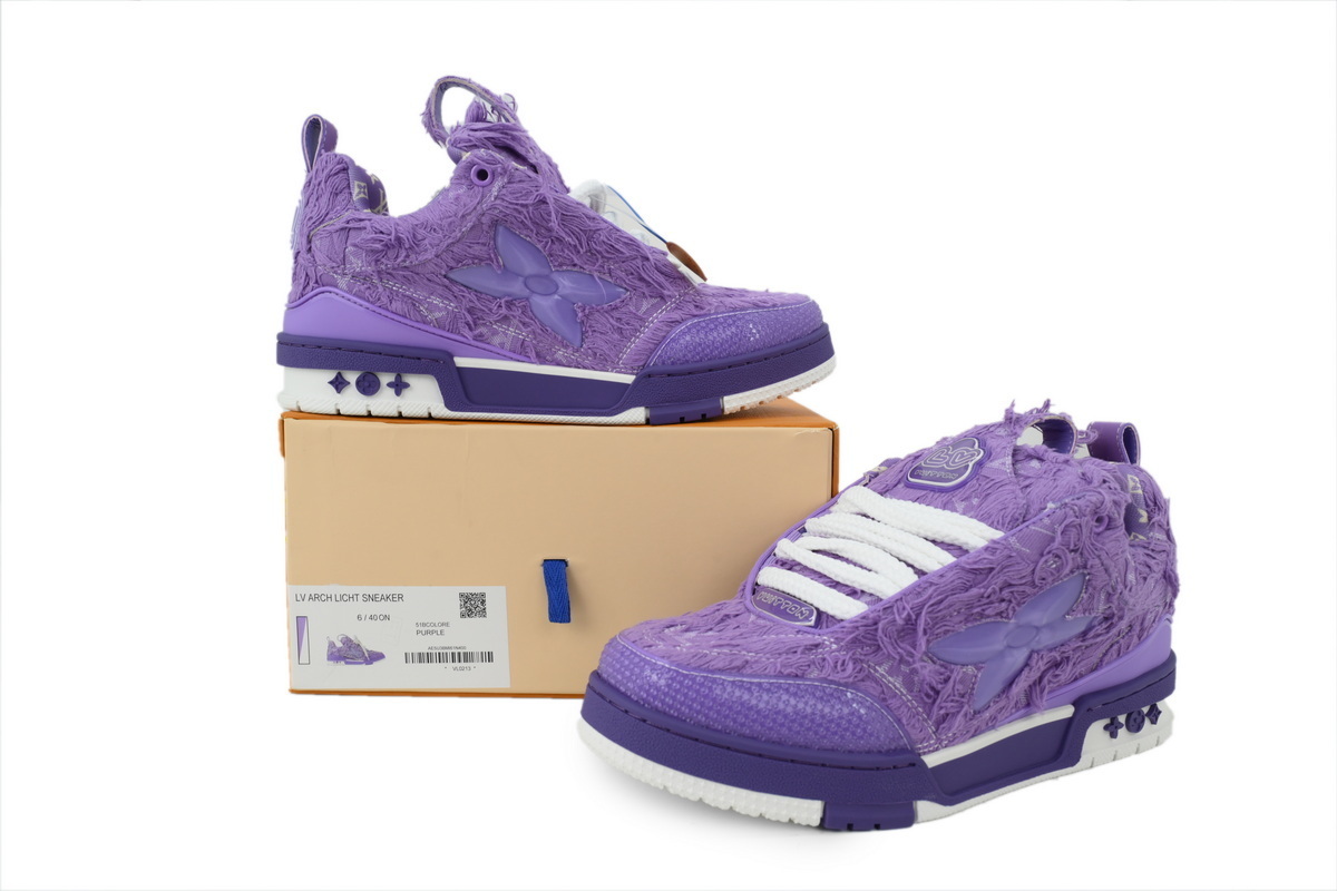 Pkkicks God Batch LOUIS VUITTON Plum Blossom Drilling Purple
