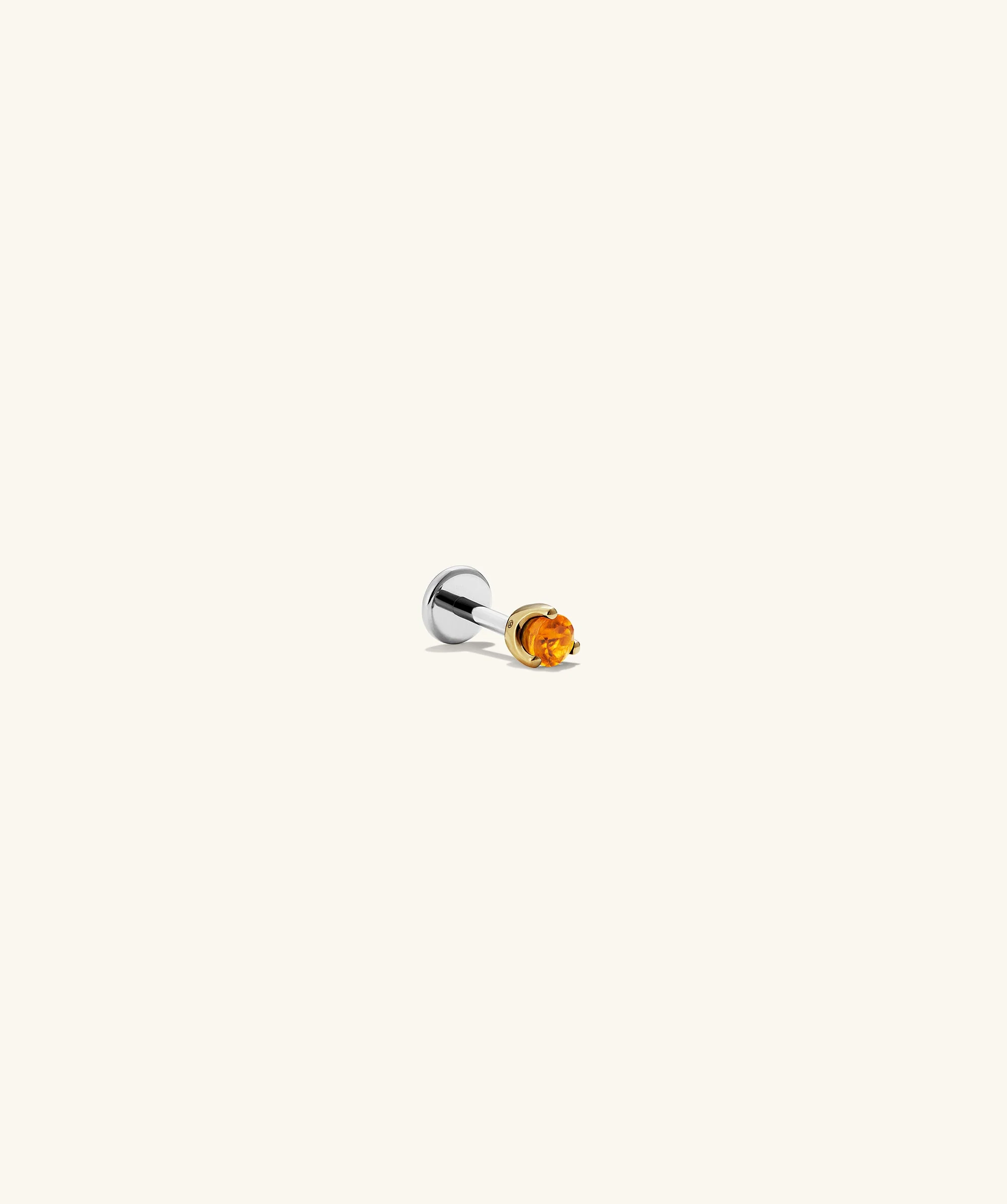 Piercing Studio - Single Gemstone Mini Flat Back Stud