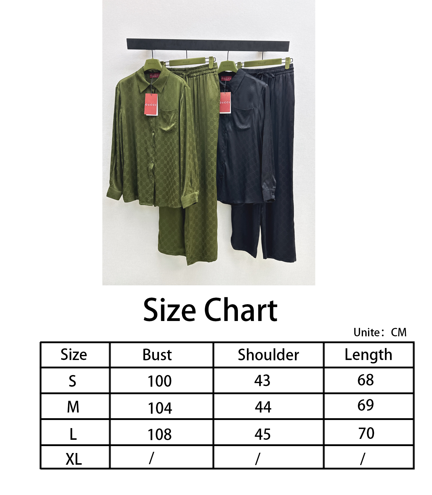 Guc NEW jacquard casual outfit sets