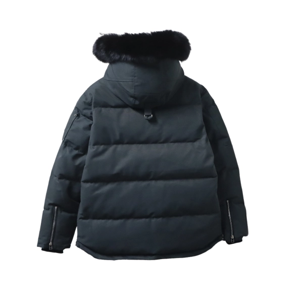 Moose Knuckles  Shearling 3Q Jacket Dark Gray