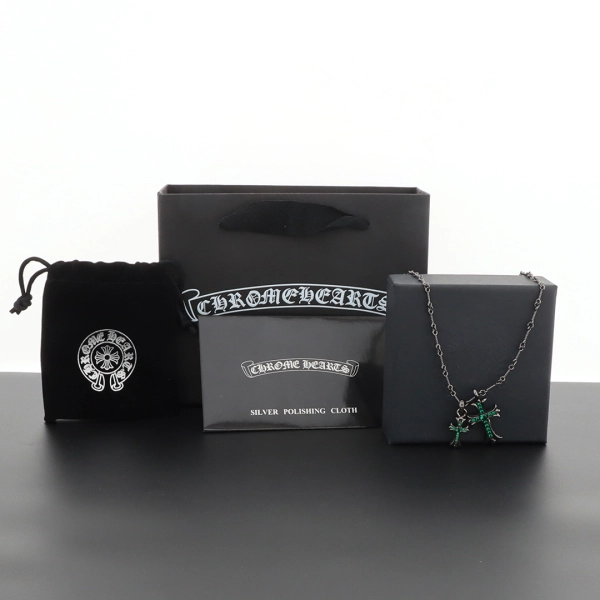 Chrome Hearts Necklace  Baltic Grown/ Black