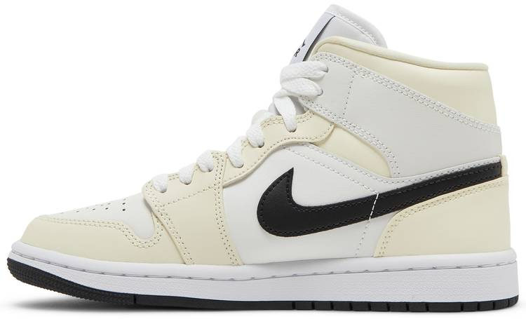 Wmns Air Jordan 1 Mid 'Coconut Milk' BQ6472-121