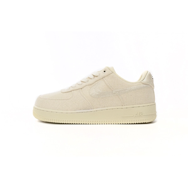 Stussy x Nike Air Force 1 Low “Fossil Stone” CZ9084-200