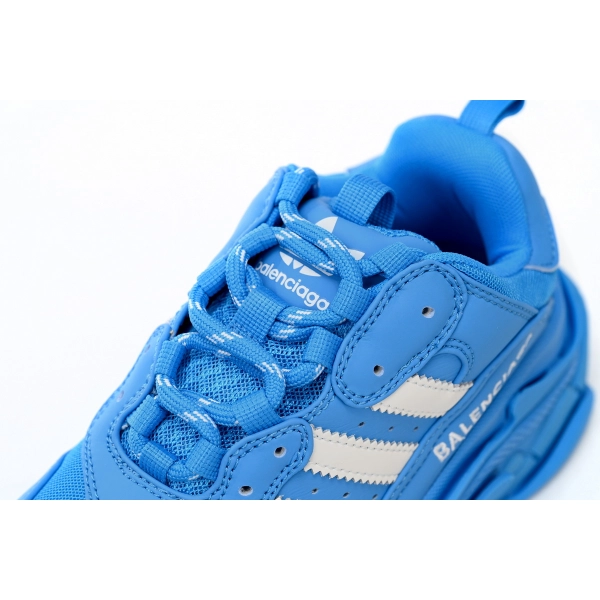 adidas x Balenciaga Triple S Blue And White Bars