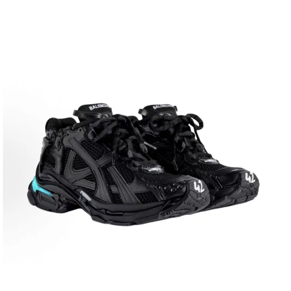 Balenciaga RUNNER LED SNEAKER IN BLACK