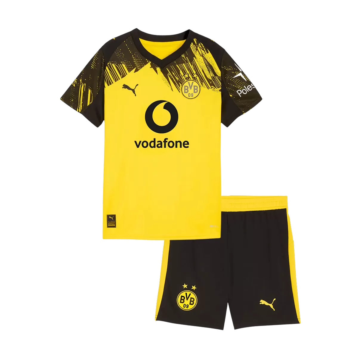 Kid's Borussia Dortmund Home Kit - Jersey+Shorts 2025/26