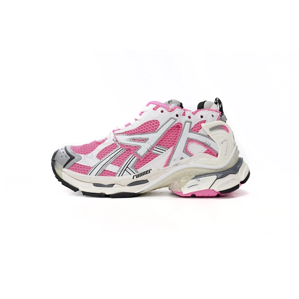 Balenciaga Runner  White Red Powder 677402 W3RBN 9155