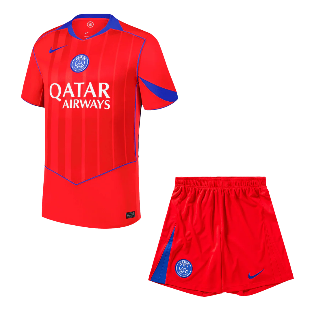 PSG Third Away Jerseys Kit 2025/26 - Jersey+Shorts