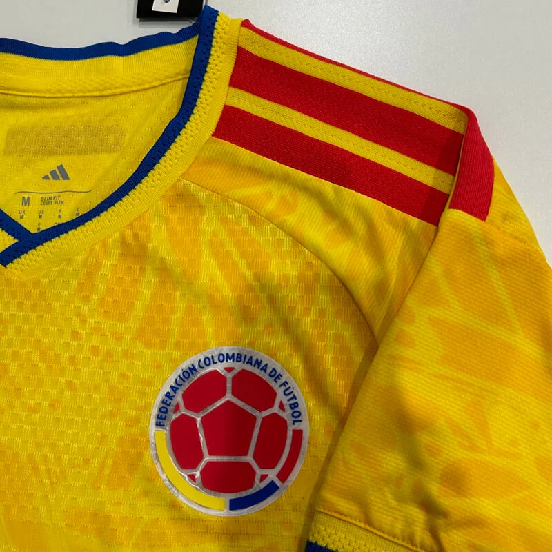 Colombia Player Version Home Soccer Jersey 2026 World Cup