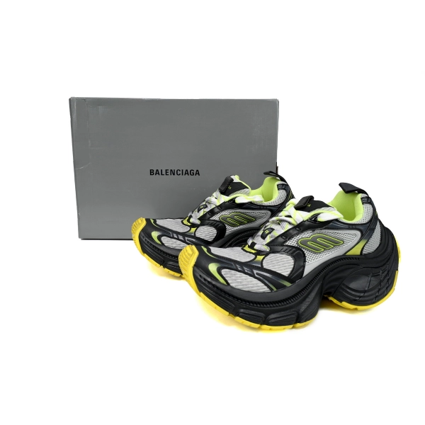 Balenciaga 10 XL  White Gray Black Gray Yellow 784342 W2MV2 7010