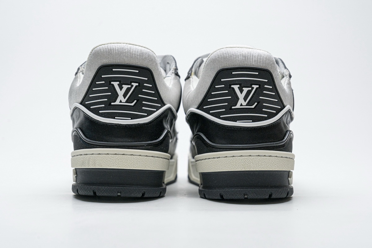 Pkkicks God Batch LOUIS VUITTON 20ss Trainer Black White