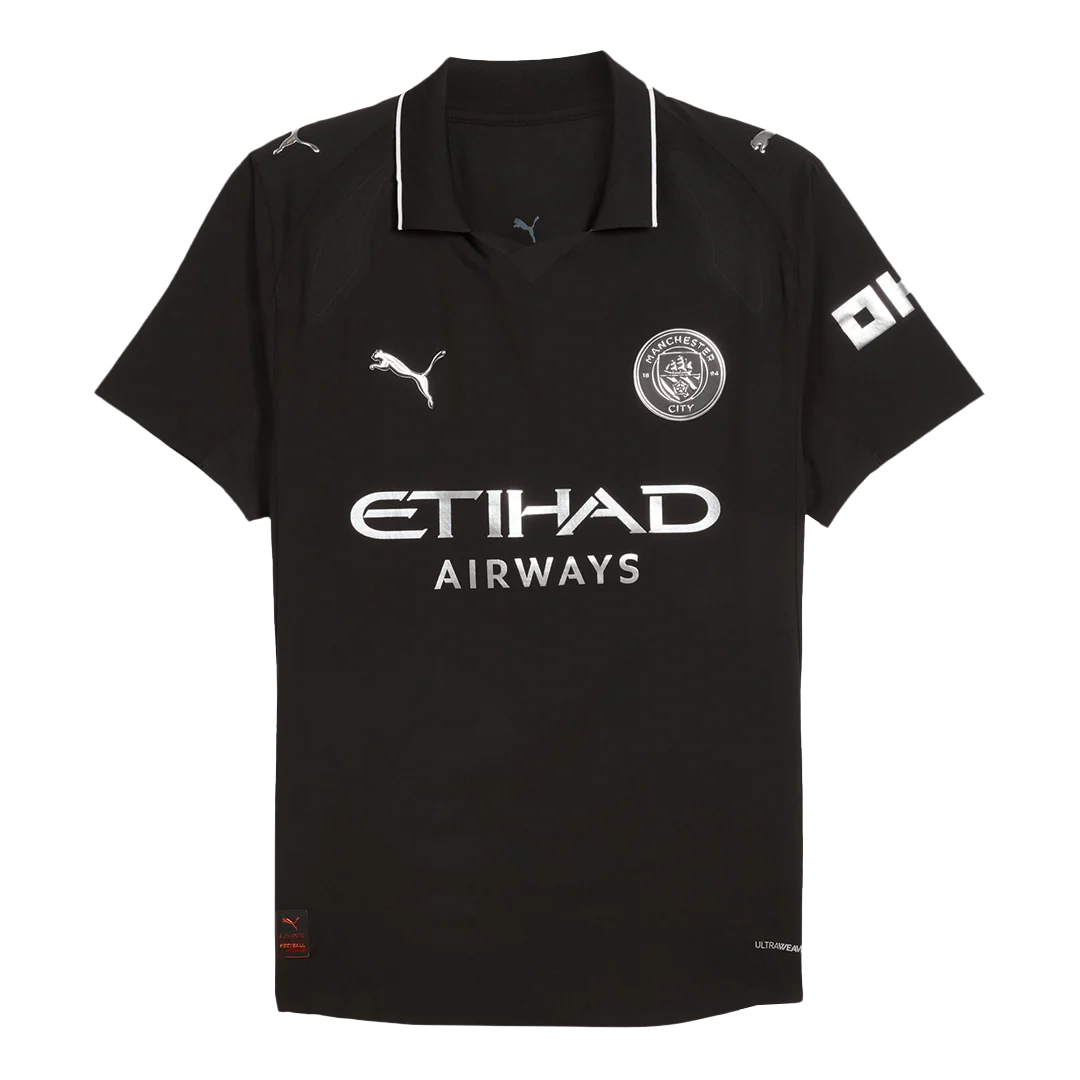 Manchester City Away Player Version Soccer Jersey 2025/26
