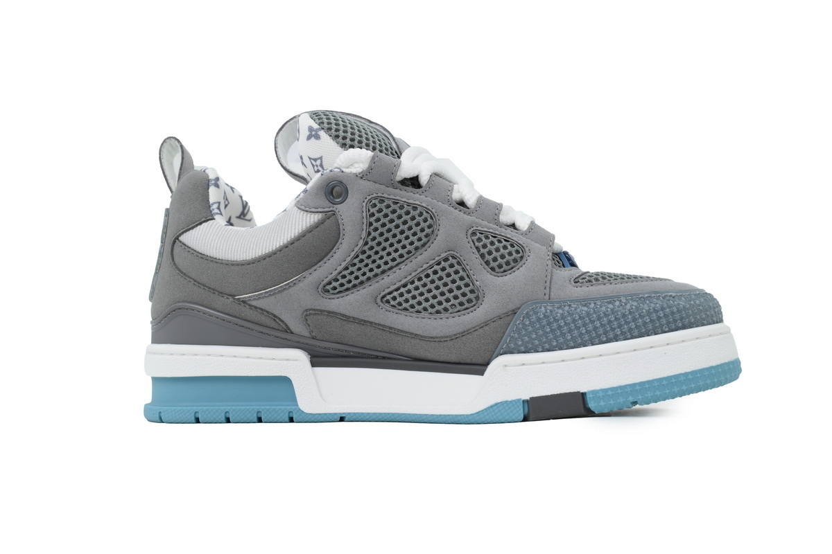 Pkkicks God Batch LOUIS VUITTON Light Gray Blue