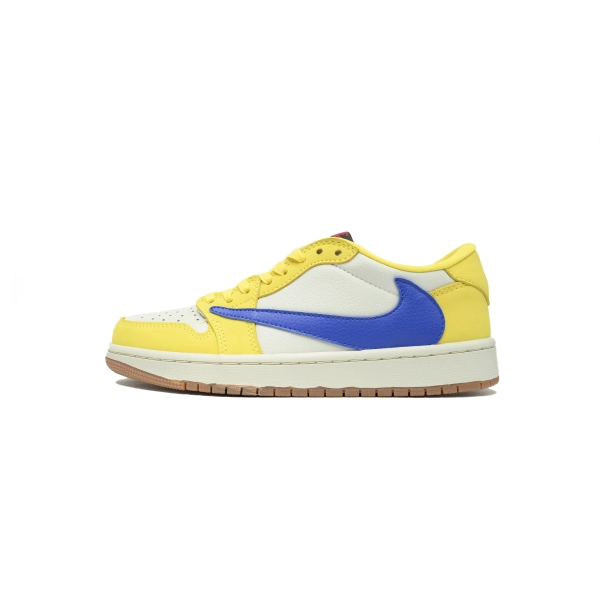 Travis Scott x Air Jordan 1 Low OG 'Canary' DZ4137-700