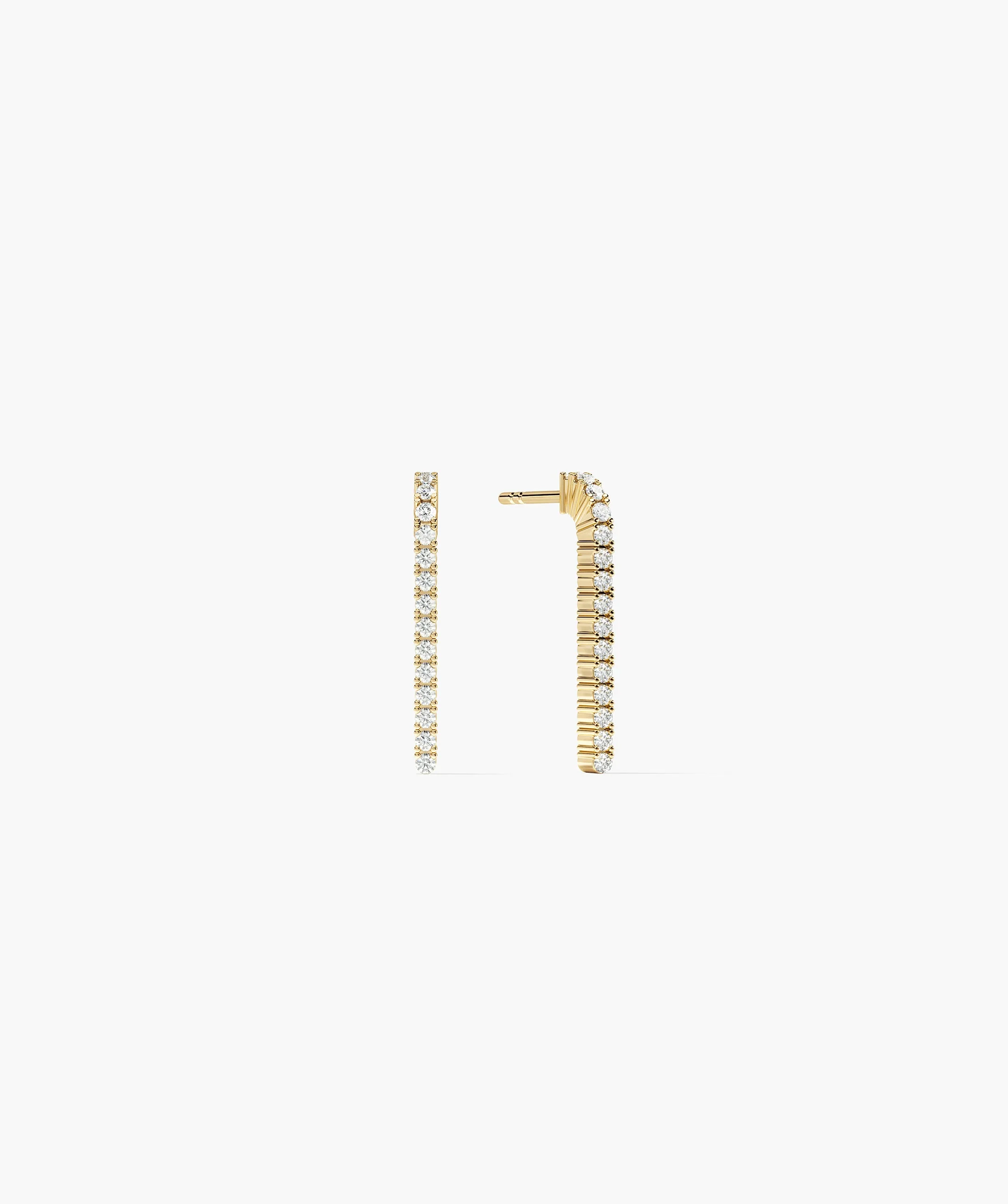 Drop Shot Tennis Earrings