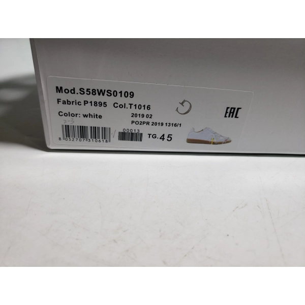 Maison Margiela White Paint Replica Sneakers POIZON240805818
