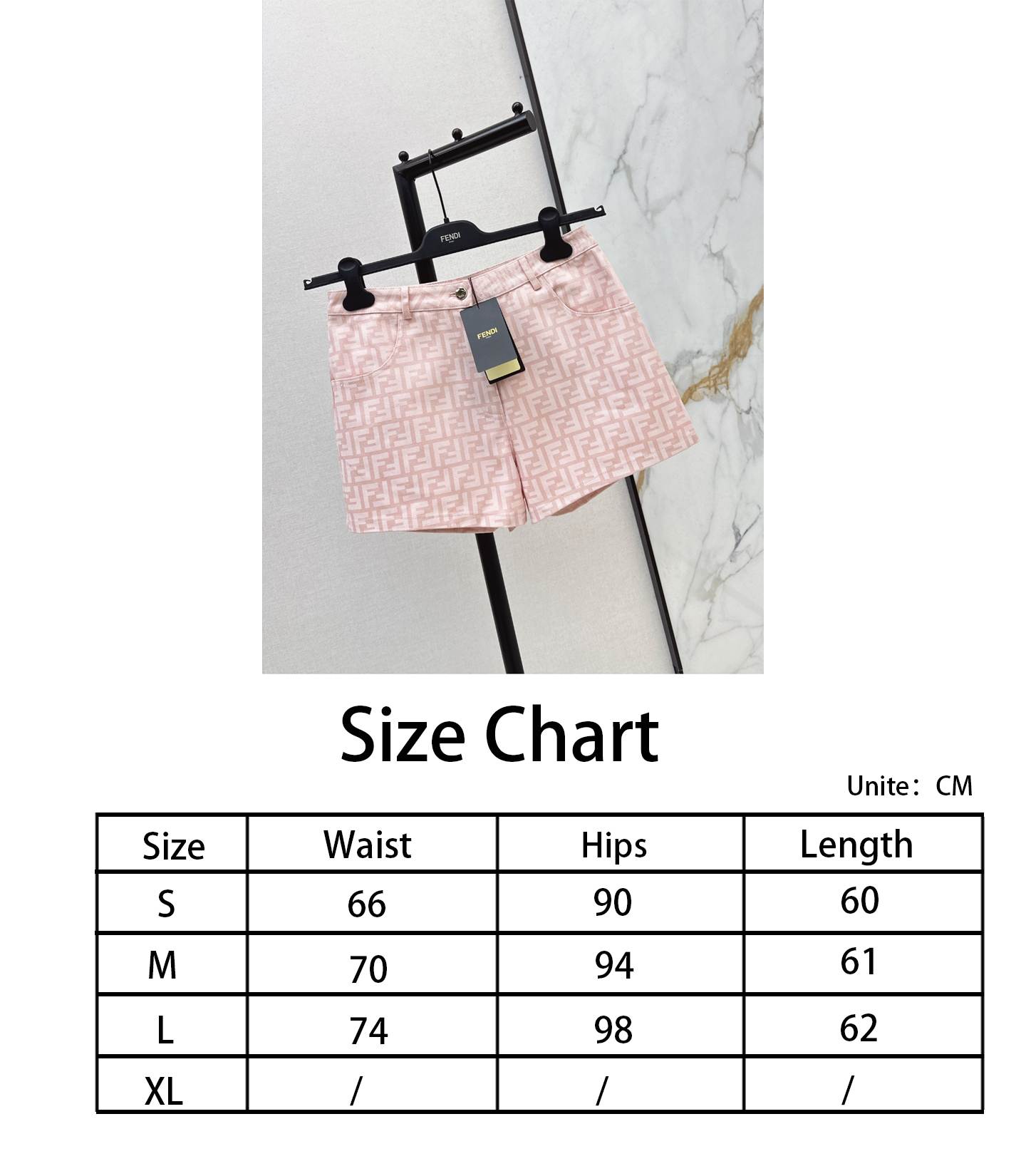 Fend NEW jacquard denim shorts