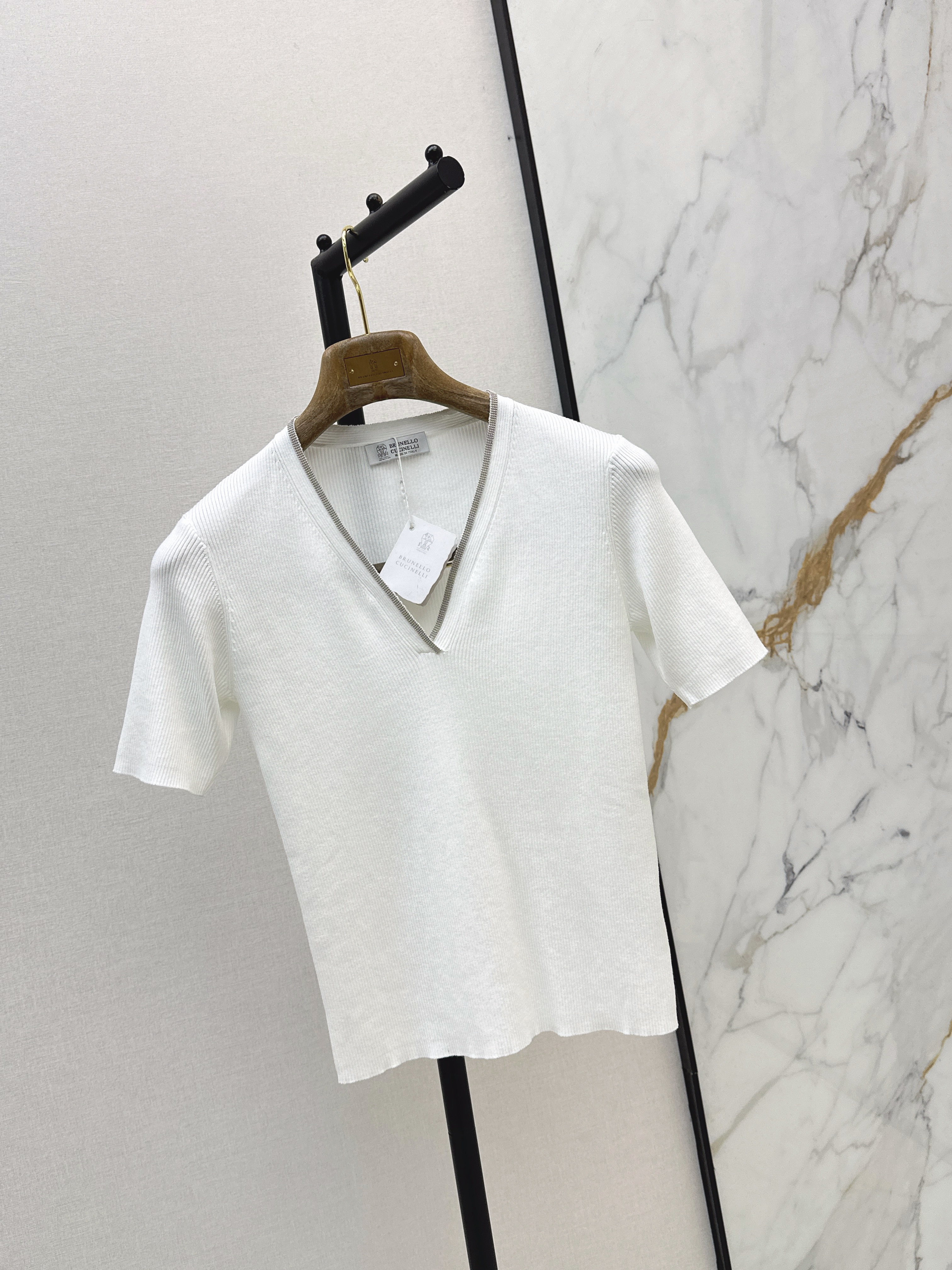 Brun New Knitted short-sleeve