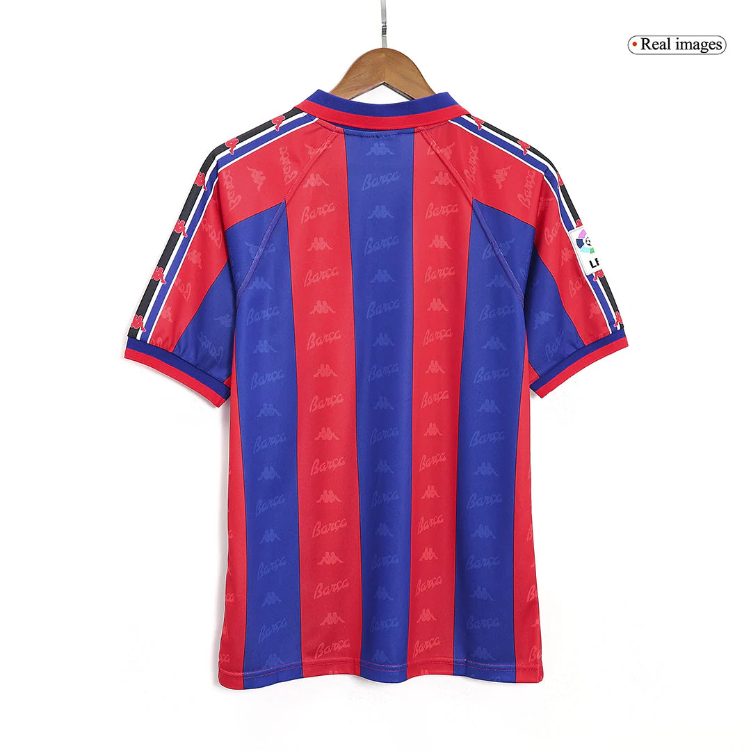 Barcelona 1996/97 Retro Home Soccer Jersey