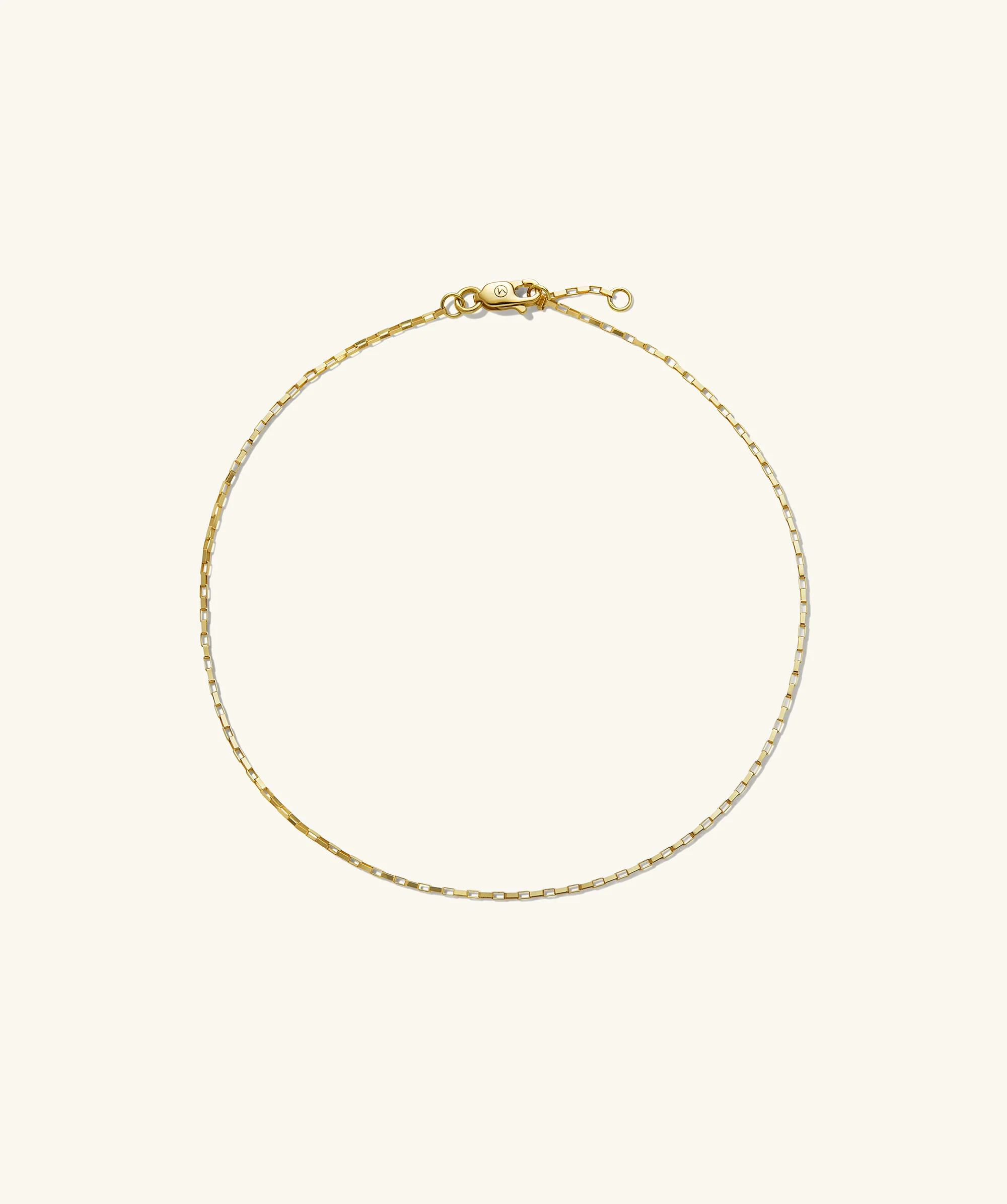 Paper Chain Anklet