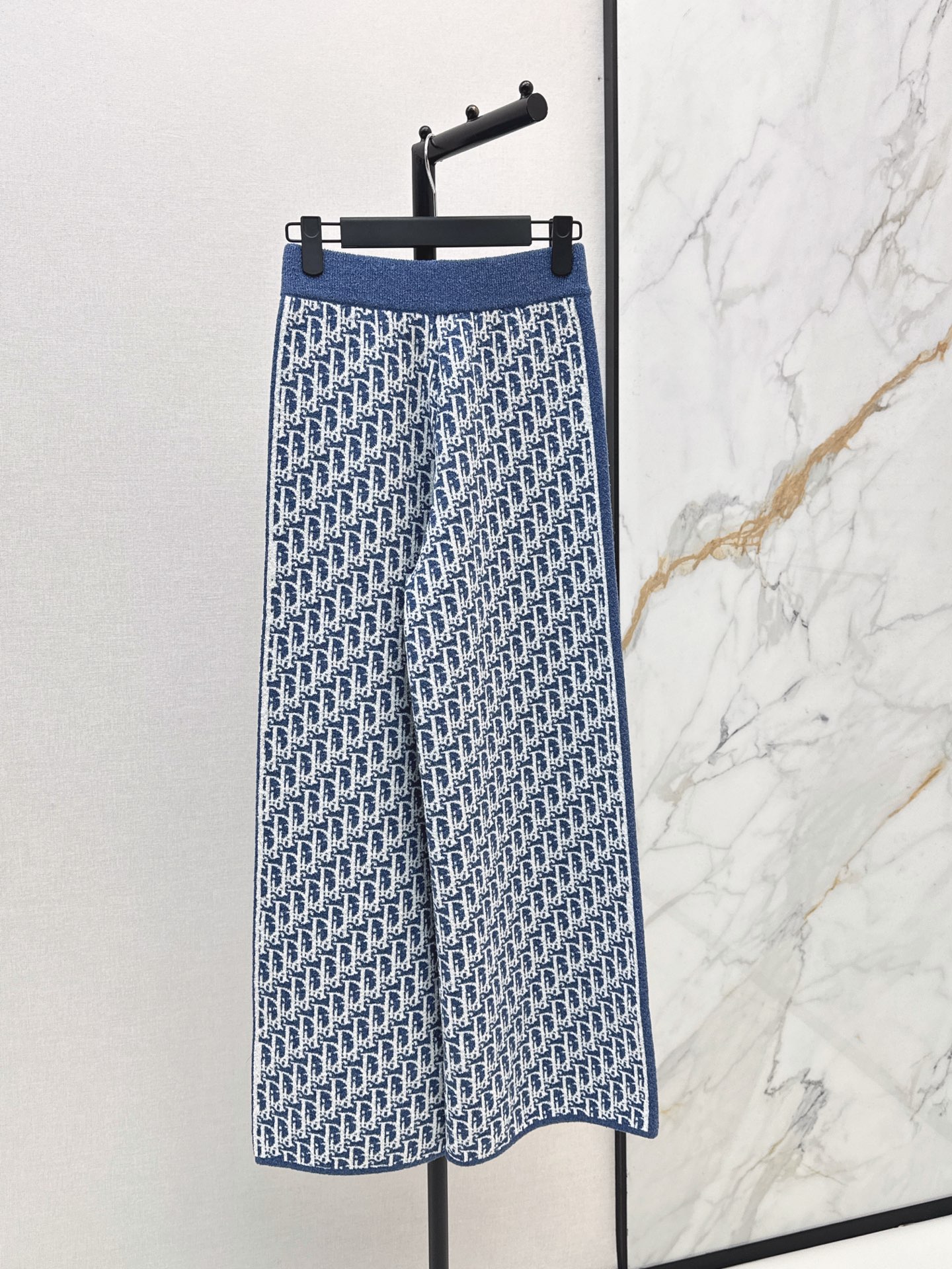 CD New  jacquard straight-leg pants