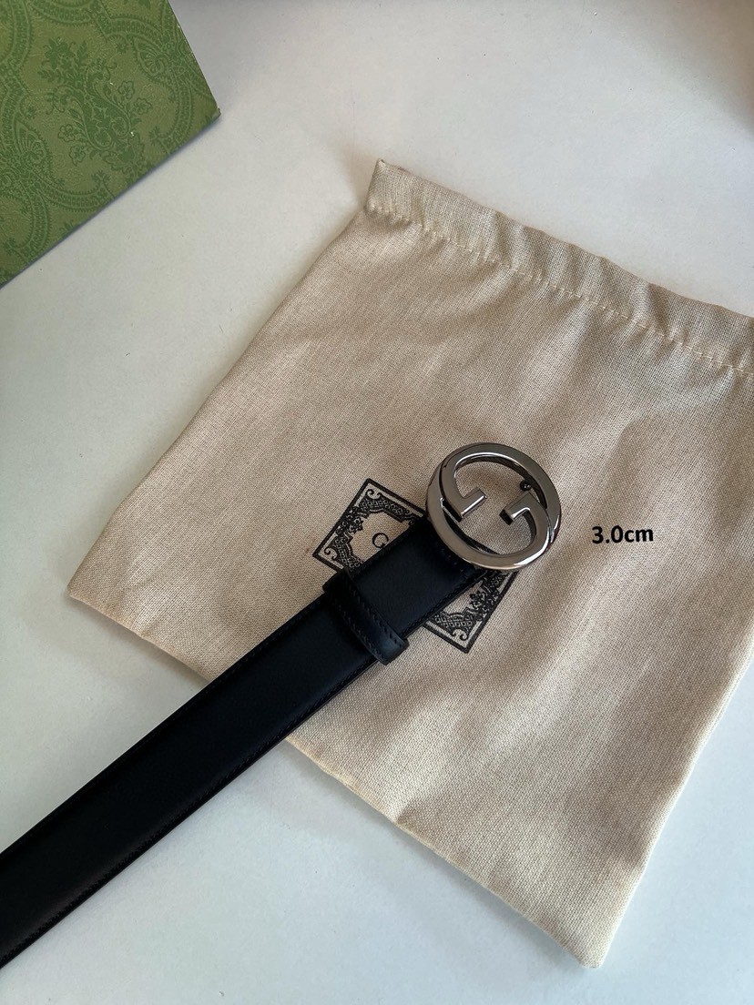 Gucci Fashion Classic  Belt Women belt Designers Belts Womens  Casual Smooth Buckle Belt Width 3.0cm with box