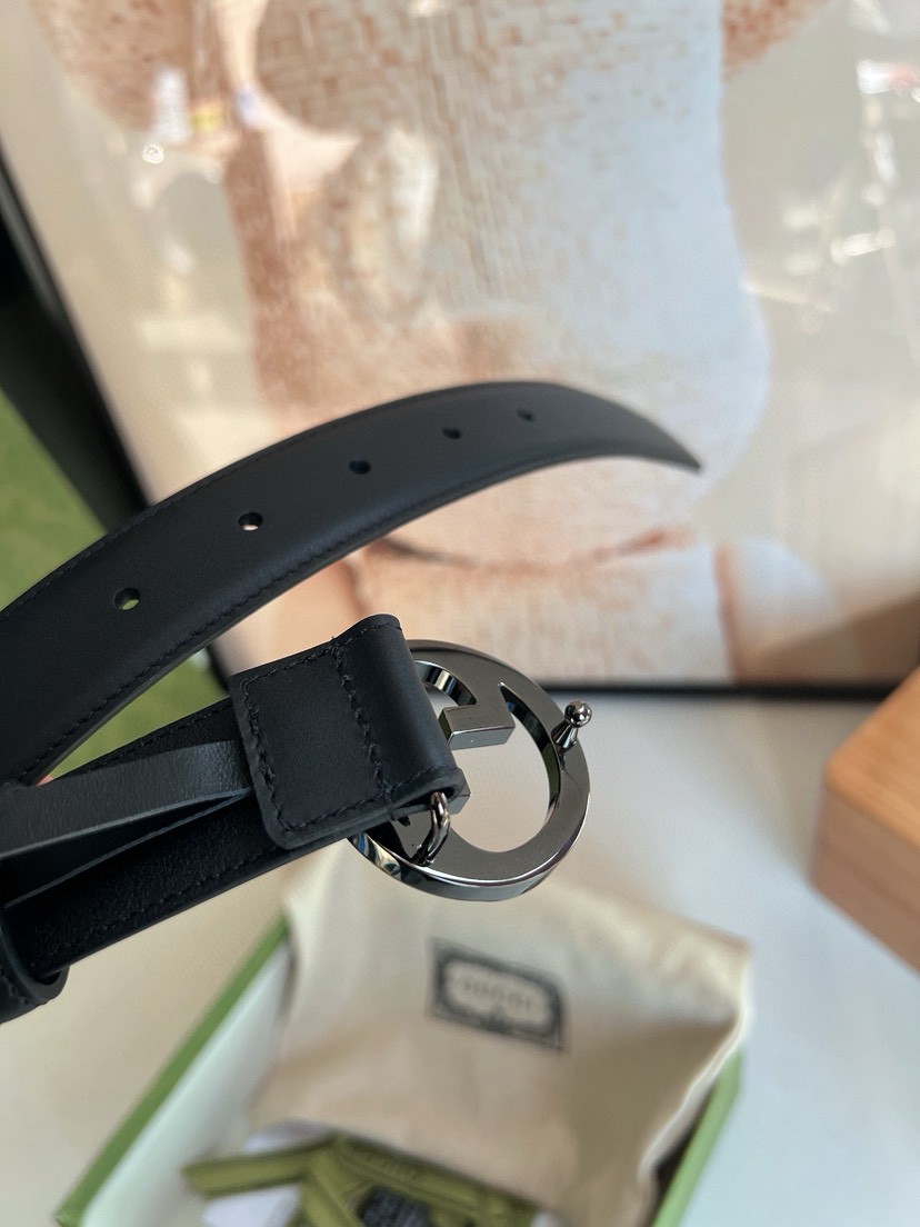 Gucci Fashion Classic  Belt Women belt Designers Belts Womens  Casual Smooth Buckle Belt Width 3.0cm with box