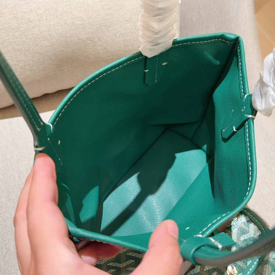 Goyard Tote bag Designer bag Women's Double-Sided Mini Handbag Luxury Shoulder Bag Fashion Leather Multifunctional High-Quality Large Capacity Open Handbag Shopping Bag