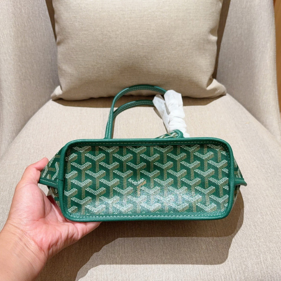 Goyard Tote bag Designer bag Women's Double-Sided Mini Handbag Luxury Shoulder Bag Fashion Leather Multifunctional High-Quality Large Capacity Open Handbag Shopping Bag