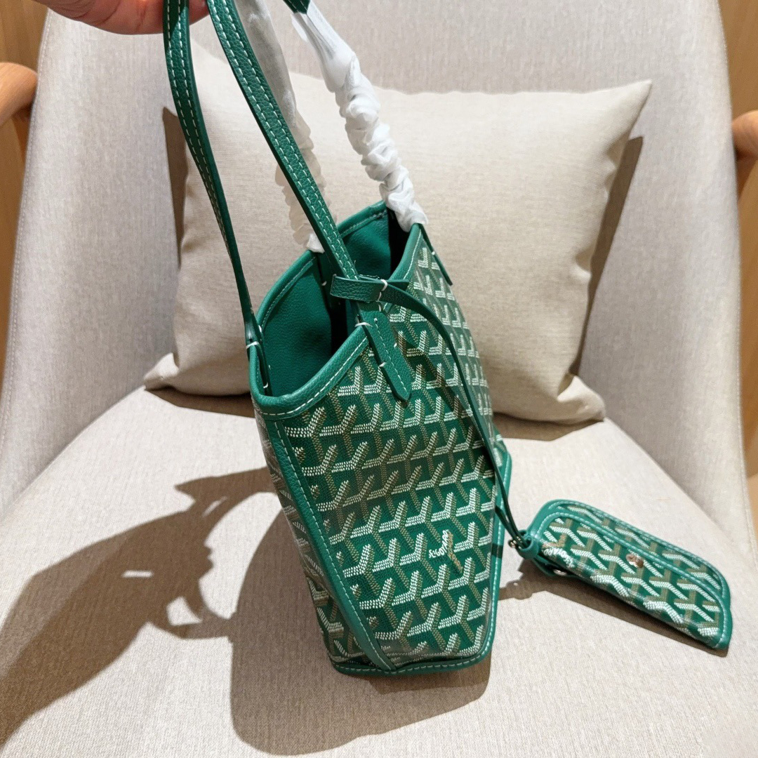 Goyard Tote bag Designer bag Women's Double-Sided Mini Handbag Luxury Shoulder Bag Fashion Leather Multifunctional High-Quality Large Capacity Open Handbag Shopping Bag