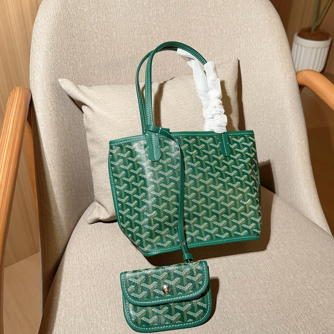 Goyard Tote bag Designer bag Women's Double-Sided Mini Handbag Luxury Shoulder Bag Fashion Leather Multifunctional High-Quality Large Capacity Open Handbag Shopping Bag