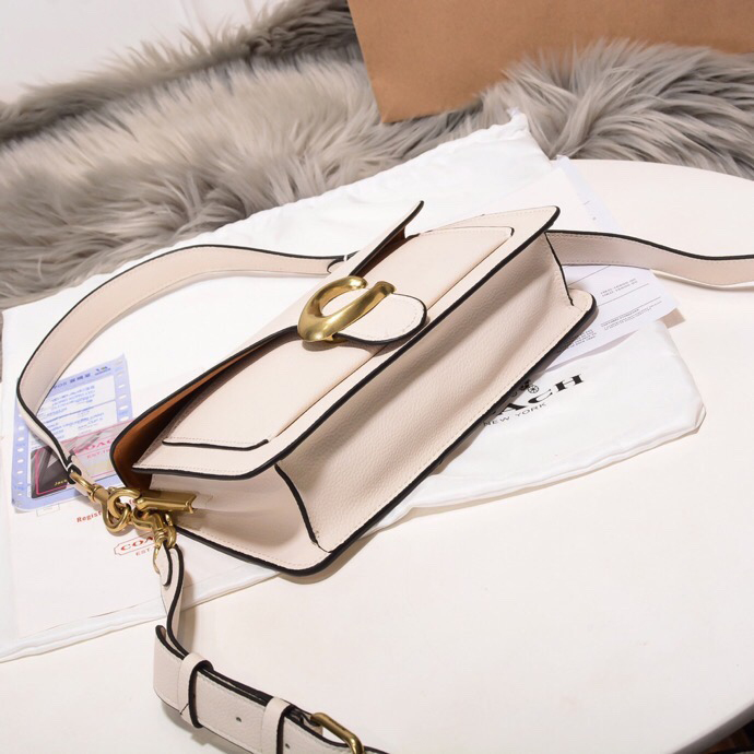 Coach Chic Small Square Leather Shoulder Crossbody Bag for Women - Latest Design for