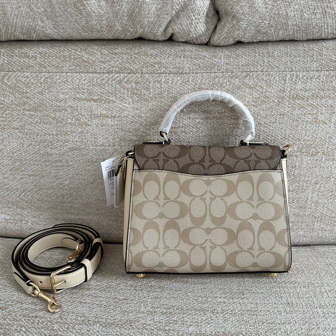 COACH Designer Bag Fashion Luxury Bag Medium Handbag Shoulder Bag Crossbody Purse Ladies Fashion Mini Bag High Quality Leather Zipper Armpit Bag New Shoulder Bag