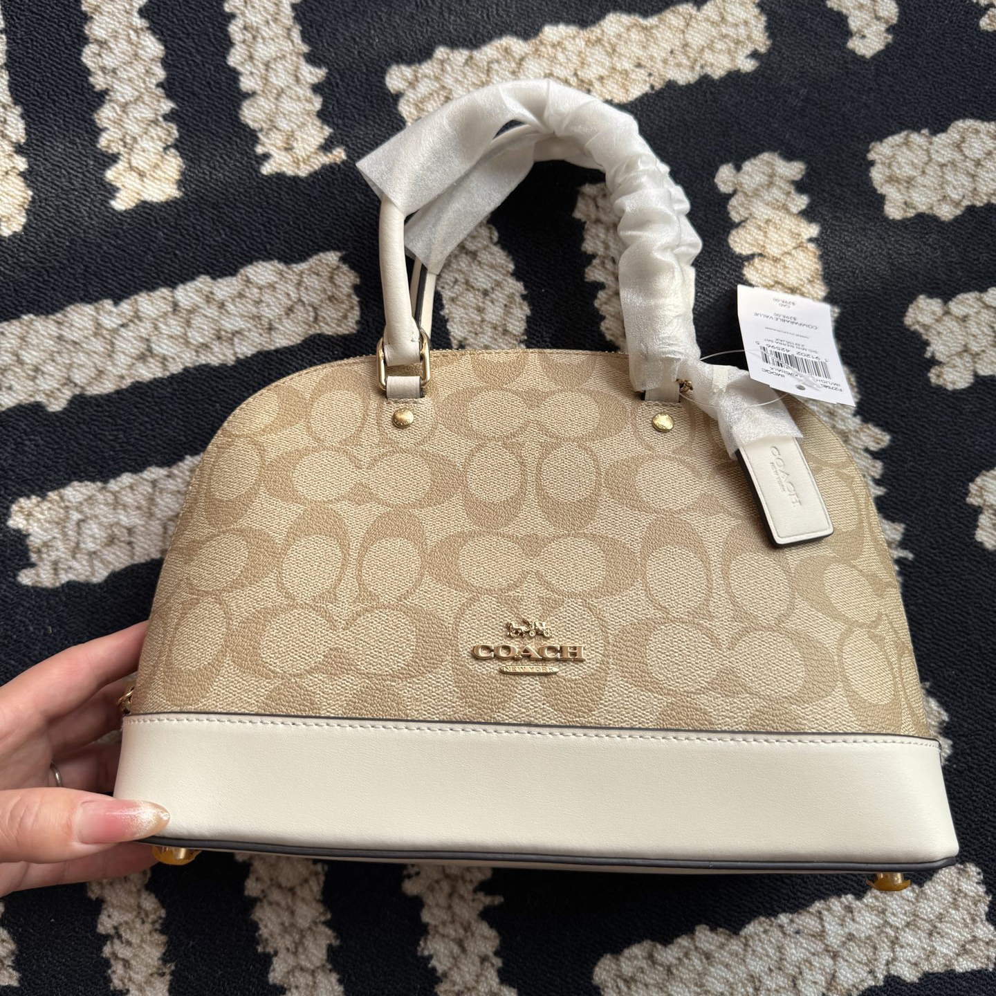 COACH Designer Bag Fashion Luxury Bag Medium Handbag Shoulder Bag Crossbody Purse Ladies Fashion Mini Bag High Quality Leather Zipper Armpit Bag New Shoulder Bag