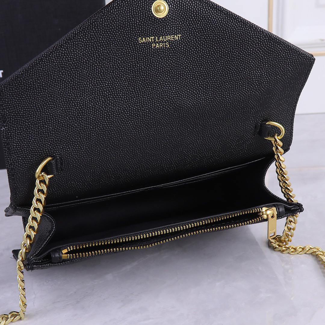YSL Best Selling Premium Elegant Women's Bags Trendy Chain Letter Shoulder Bag Fashion Versatile Crossbody Small Square Bag