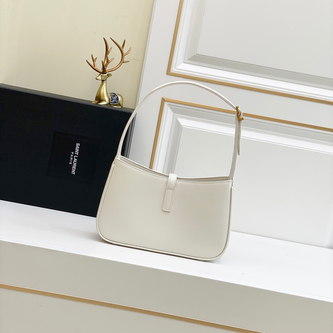 YSL Fashion Designer Bag Luxury Bag Hobo Shoulder Bag New Women's Bag Versatile Shoulder Crossbody Monogram Shoulder Bag Texture Underarm Handbag Commuting Simple Bag