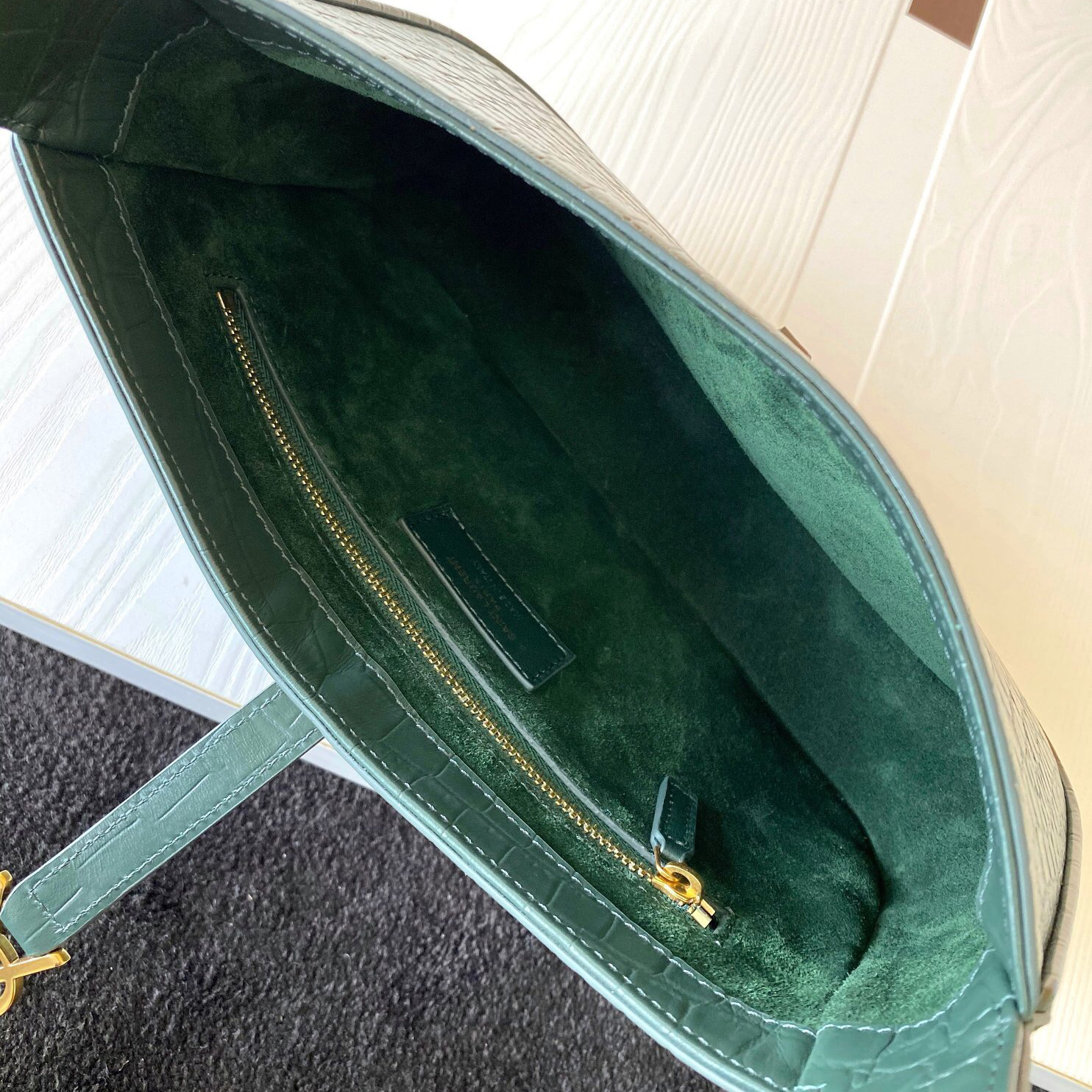 YSL Fashion Designer Bag Luxury Bag Hobo Shoulder Bag New Women's Bag Versatile Shoulder Crossbody Monogram Shoulder Bag Texture Underarm Handbag Commuting Simple Bag