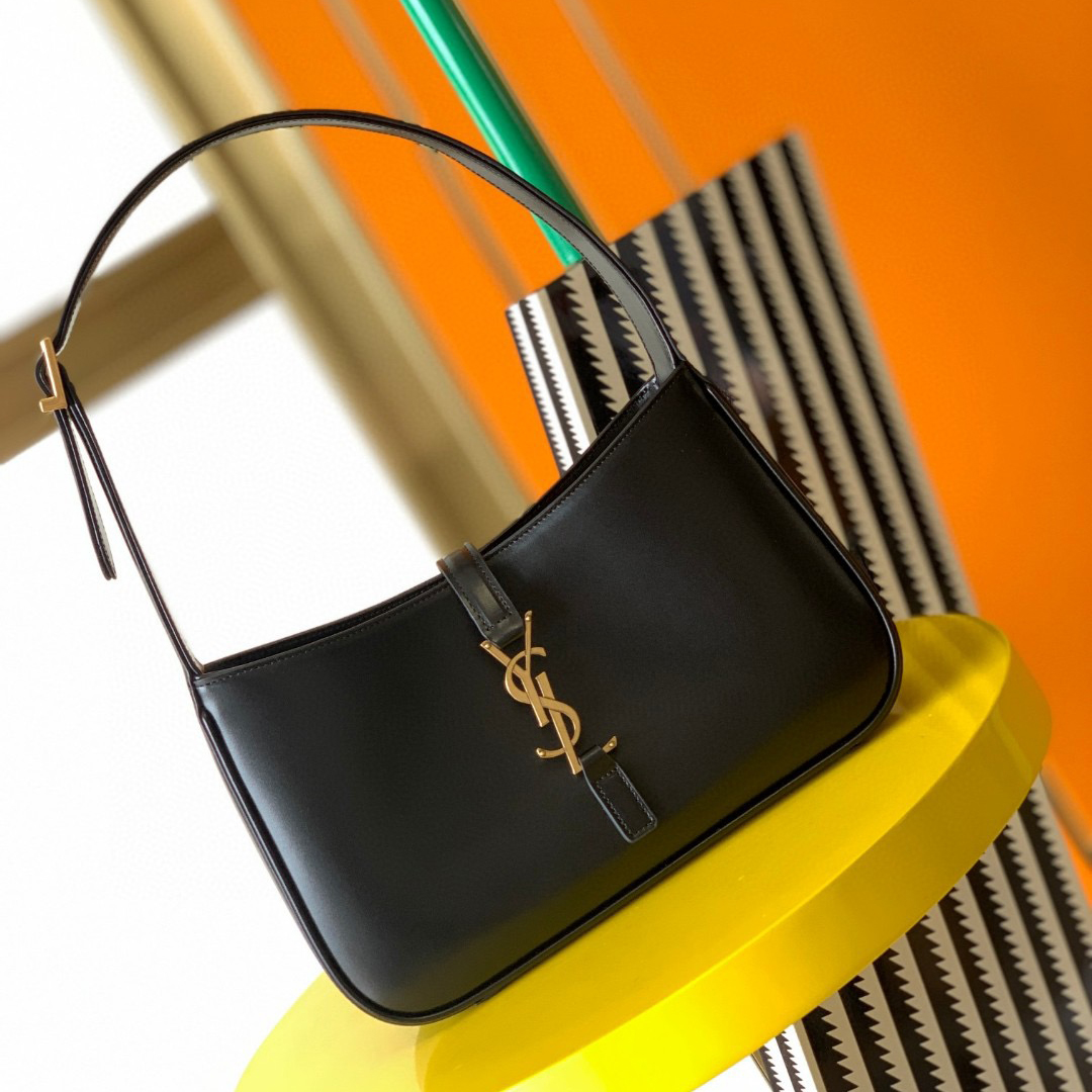 YSL Fashion Designer Bag Luxury Bag Hobo Shoulder Bag New Women's Bag Versatile Shoulder Crossbody Monogram Shoulder Bag Texture Underarm Handbag Commuting Simple Bag