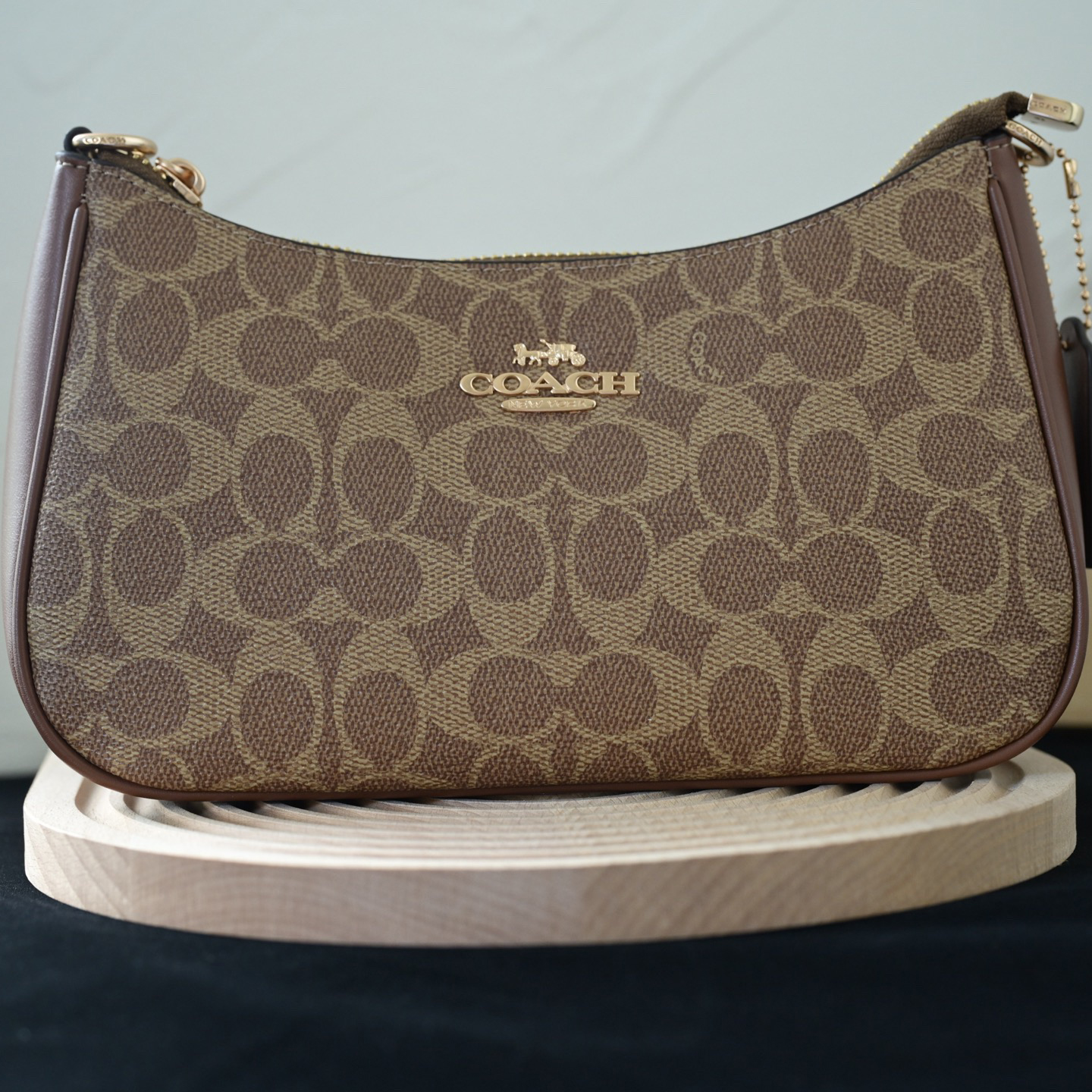 COACH Designer Bag Fashion Luxury Bag Medium Handbag Shoulder Bag Crossbody Purse Ladies Fashion Mini Bag High Quality Leather Zipper Armpit Bag New Shoulder Bag