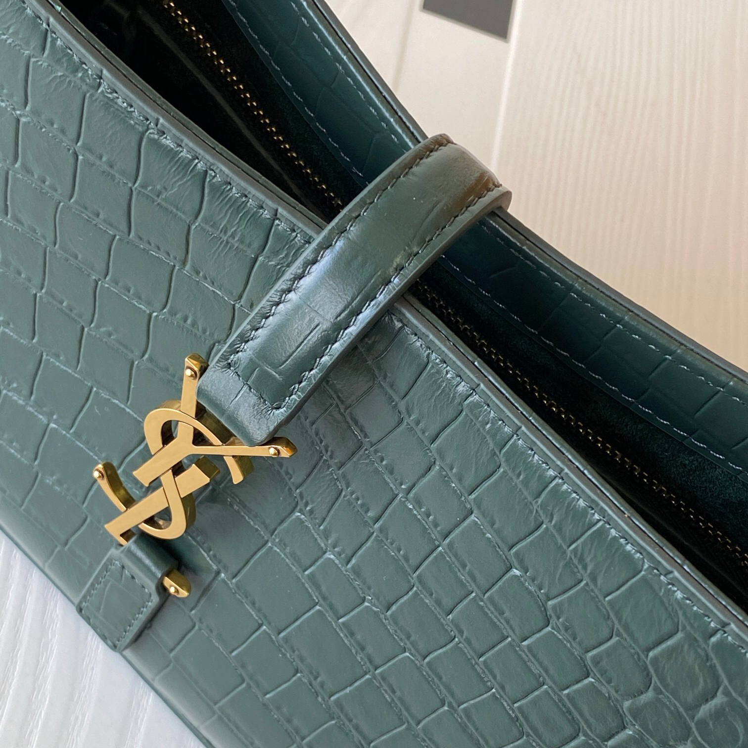 YSL Fashion Designer Bag Luxury Bag Hobo Shoulder Bag New Women's Bag Versatile Shoulder Crossbody Monogram Shoulder Bag Texture Underarm Handbag Commuting Simple Bag