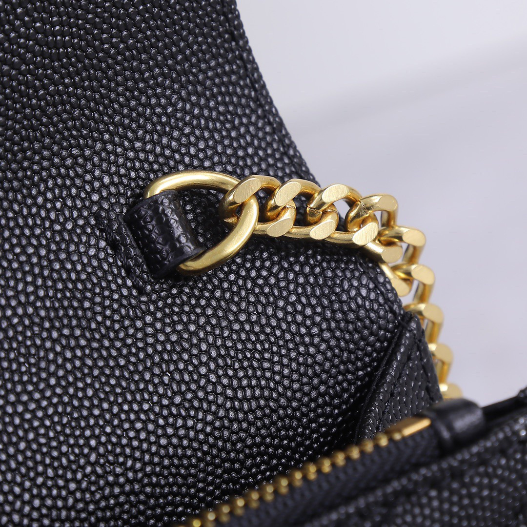 YSL Best Selling Premium Elegant Women's Bags Trendy Chain Letter Shoulder Bag Fashion Versatile Crossbody Small Square Bag