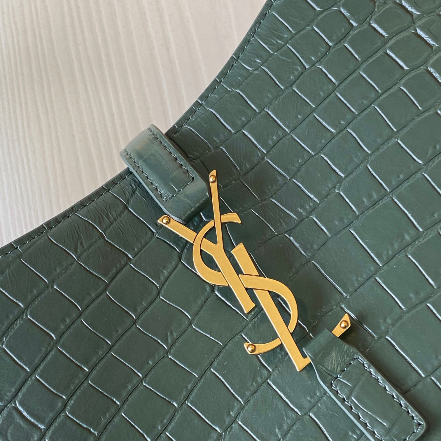 YSL Fashion Designer Bag Luxury Bag Hobo Shoulder Bag New Women's Bag Versatile Shoulder Crossbody Monogram Shoulder Bag Texture Underarm Handbag Commuting Simple Bag