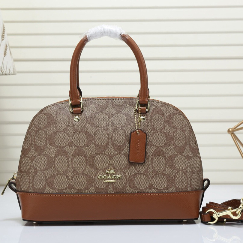 COACH Designer Bag Fashion Luxury Bag Medium Handbag Shoulder Bag Crossbody Purse Ladies Fashion Mini Bag High Quality Leather Zipper Armpit Bag New Shoulder Bag