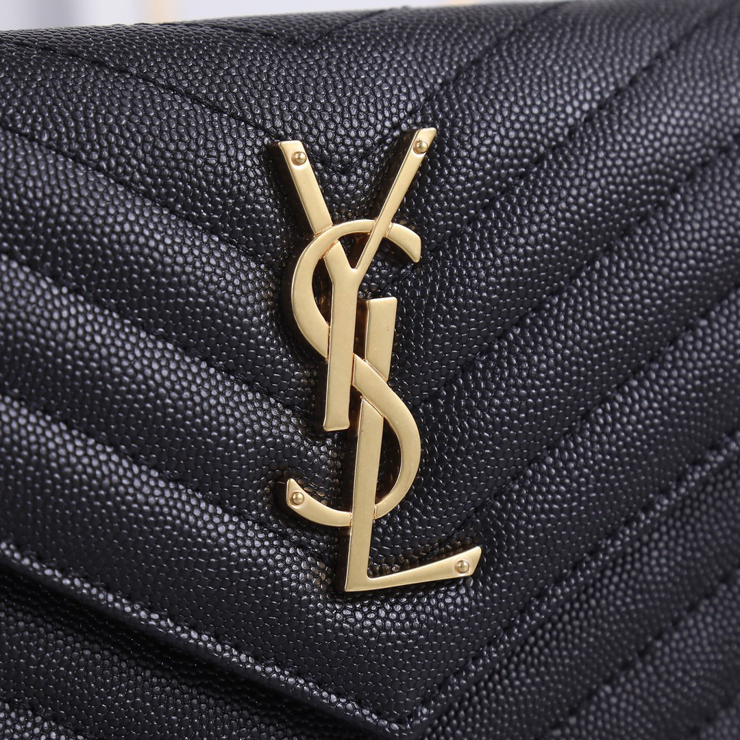 YSL Best Selling Premium Elegant Women's Bags Trendy Chain Letter Shoulder Bag Fashion Versatile Crossbody Small Square Bag