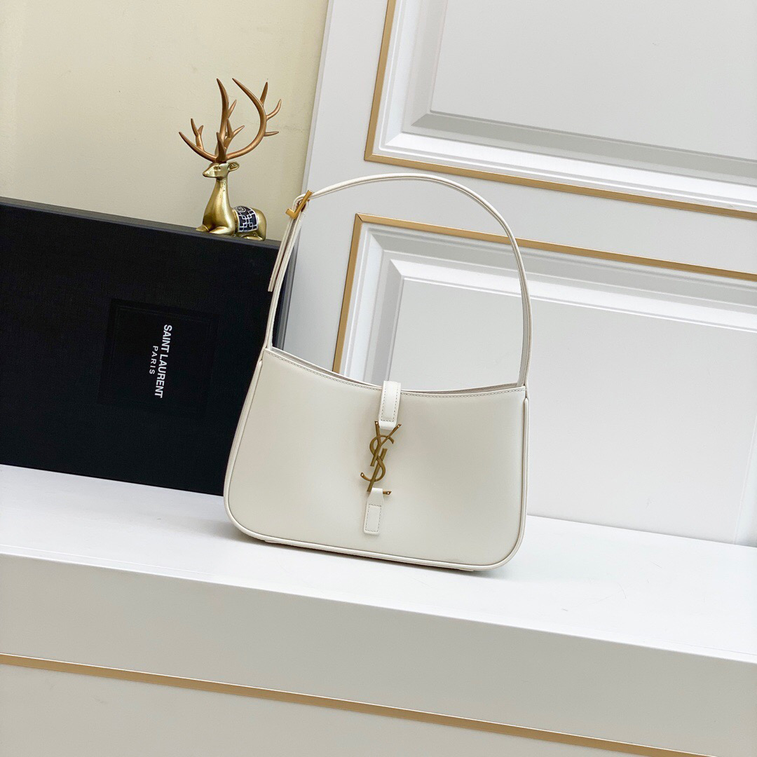 YSL Fashion Designer Bag Luxury Bag Hobo Shoulder Bag New Women's Bag Versatile Shoulder Crossbody Monogram Shoulder Bag Texture Underarm Handbag Commuting Simple Bag