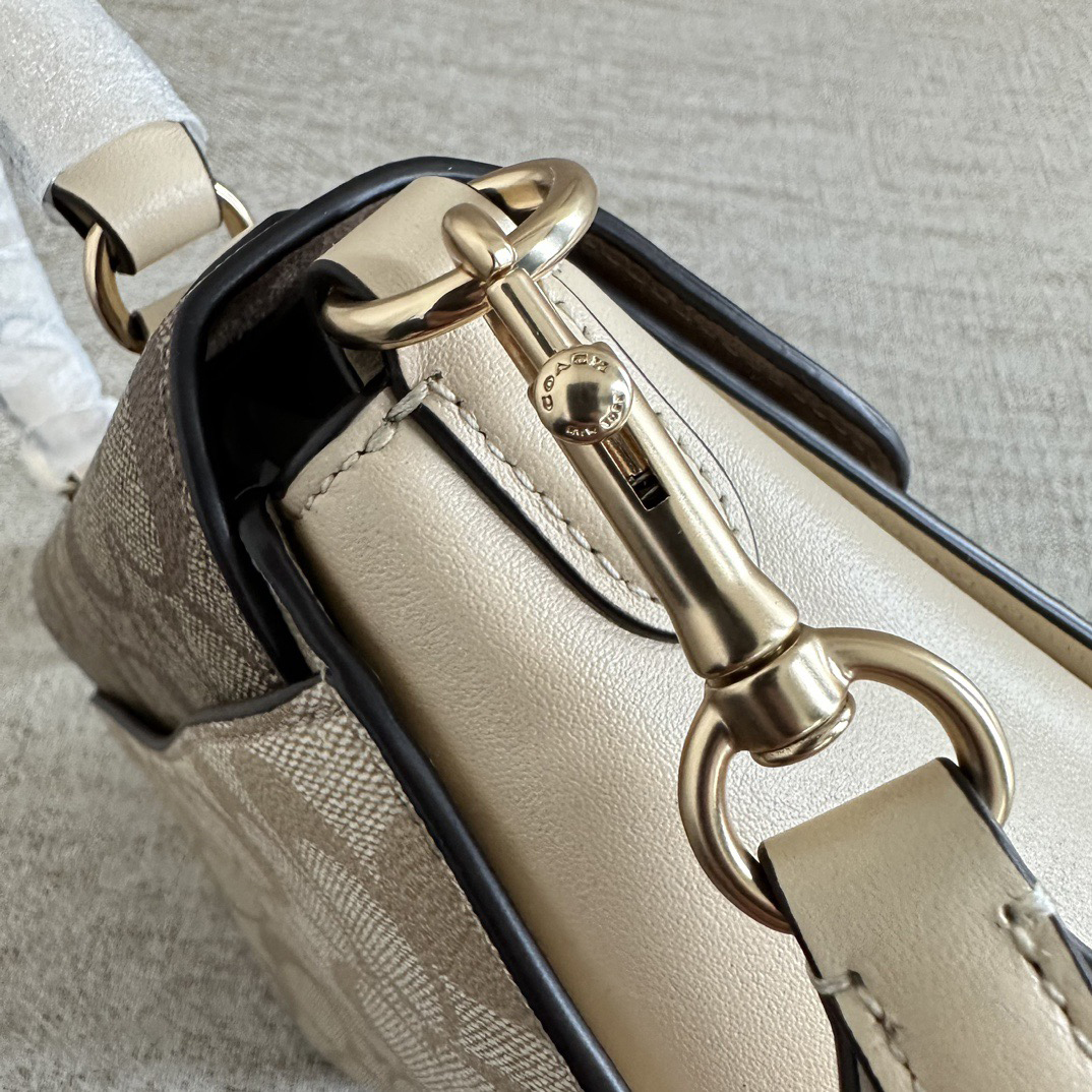 COACH Designer Bag Fashion Luxury Bag Medium Handbag Shoulder Bag Crossbody Purse Ladies Fashion Mini Bag High Quality Leather Zipper Armpit Bag New Shoulder Bag