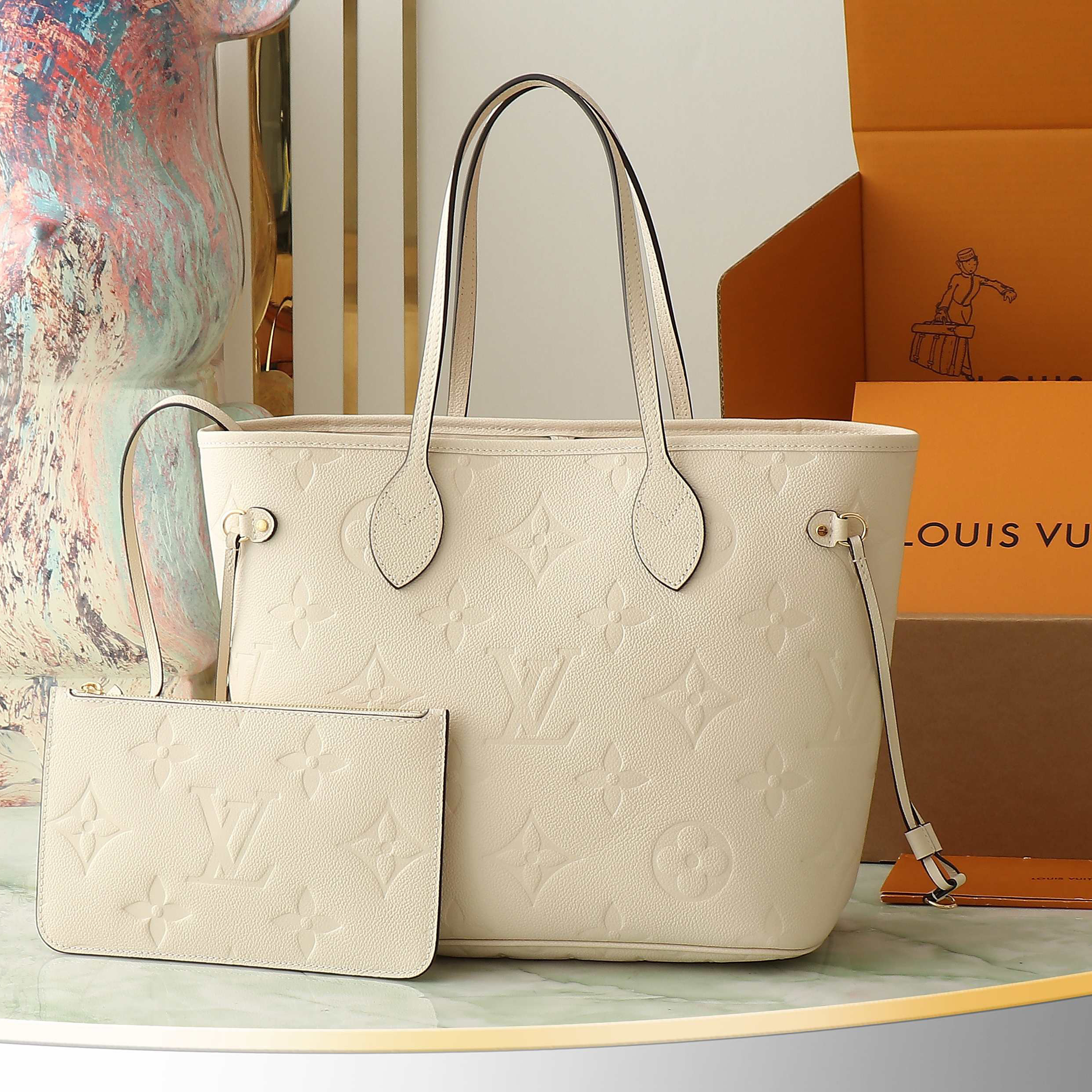 LV High qualitys Women bags Luxurys Handbags Ladies Designer Composite Bags Lady Clutch Bag Shoulder Tote Female Purse Wallet Hand bag